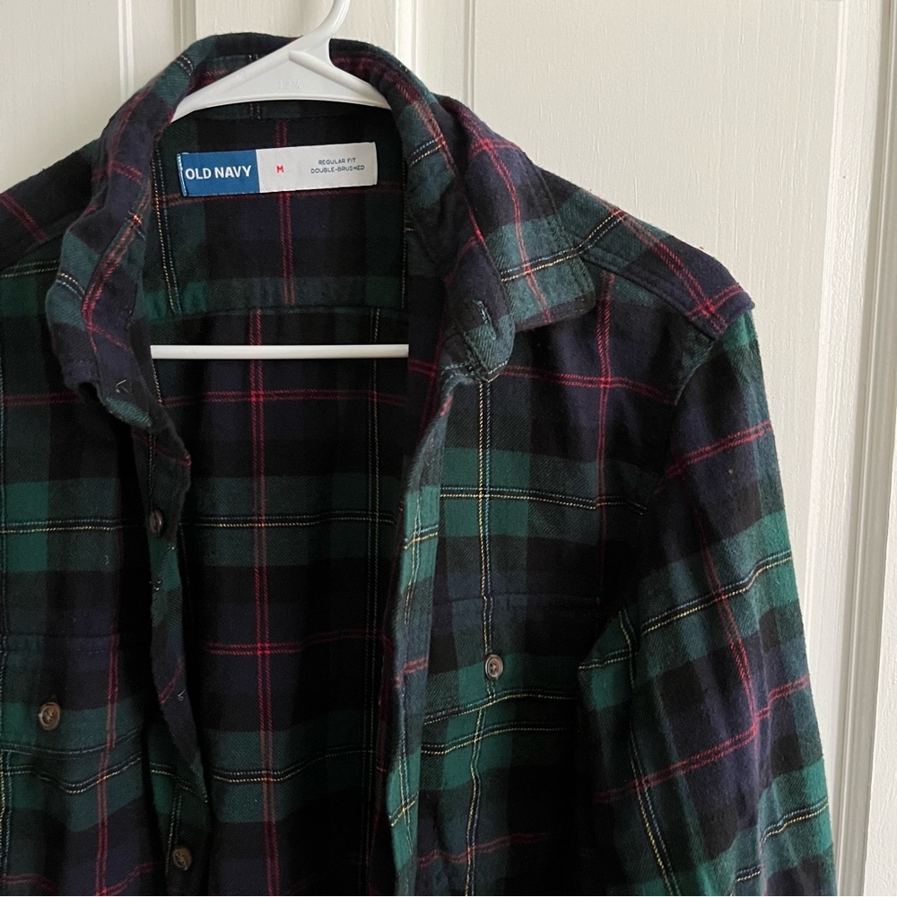 Mens old navy flannel size medium - Picture 2 of 4